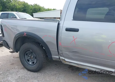 2024 Ram 1500 Classic Warlock 4X2 5'7 Box from USA, damaged, VIN 1C6RR6LG0RS128031